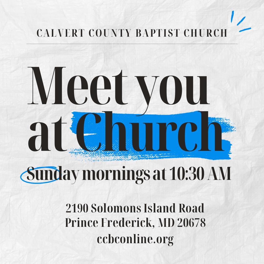 Calvert County Baptist Church | Prince Frederick MD