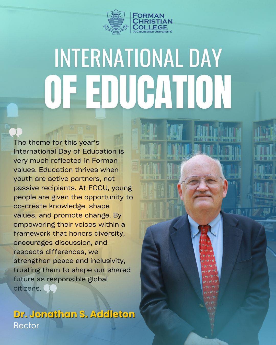 Forman - International Day of Education 2026 - The power of youth in co ...