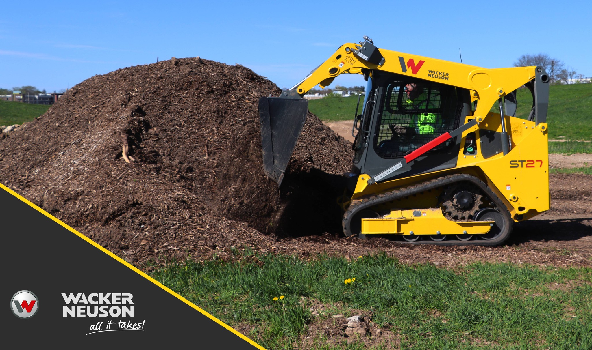 Rapid - Wacker Neuson ST27 compact track loader offers a compact design ...