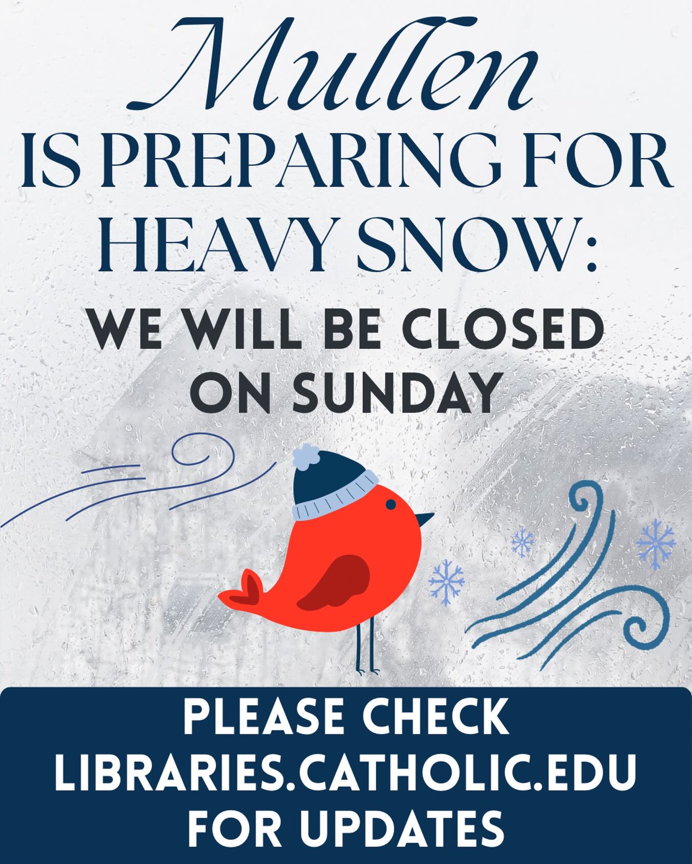 CUA Mullen Library added a new photo. - CUA Mullen Library