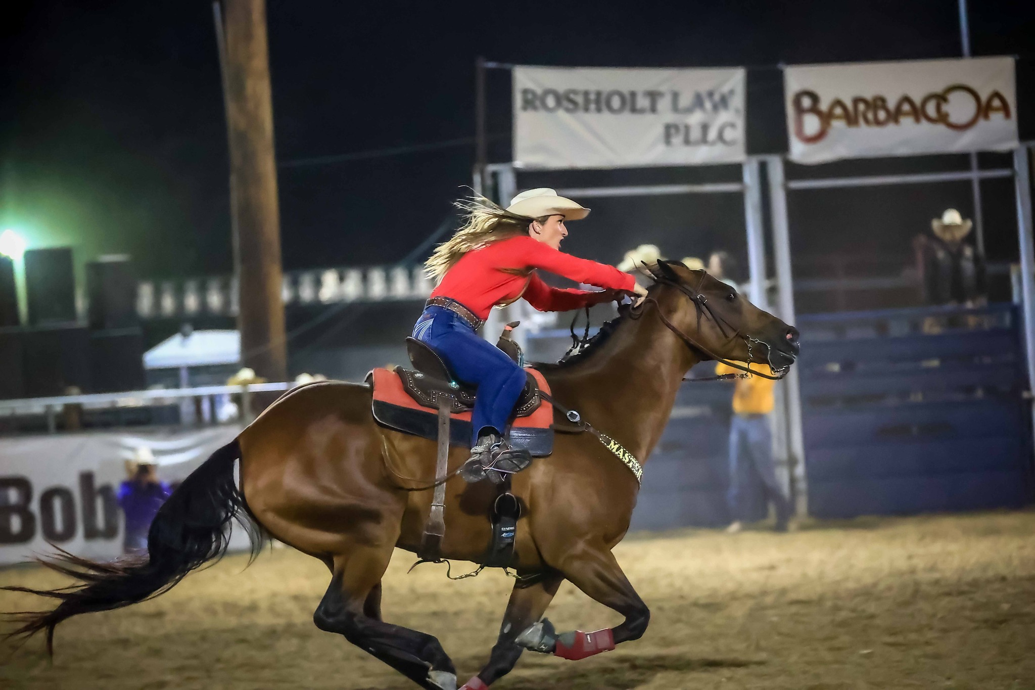 Lawson Ranch - Ashley and Foxy hustling home at the Kuna... | Facebook