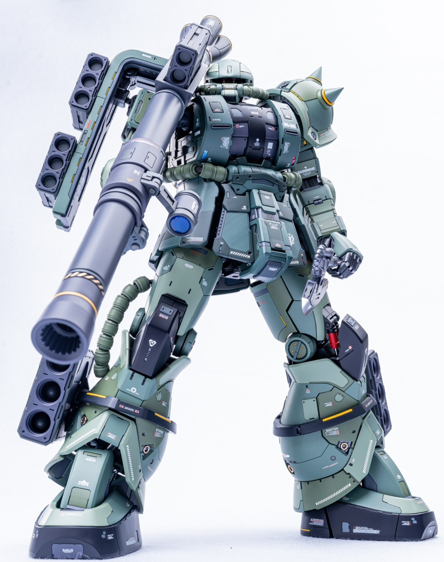 New Images: Bandai MG 1/100 MS-06LS Zaku II Luna Sea 30th