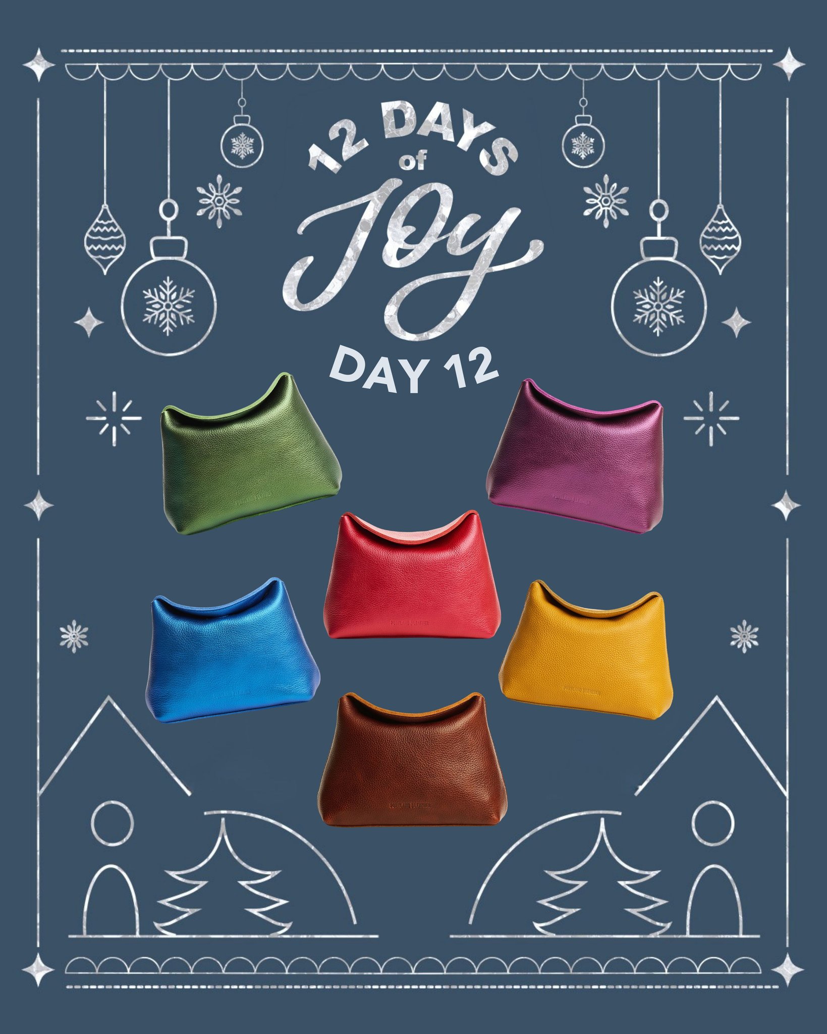 Day 12 of Joy — let's make it SNAPPY! 🎉✨ The Snappy Flappy Pouch