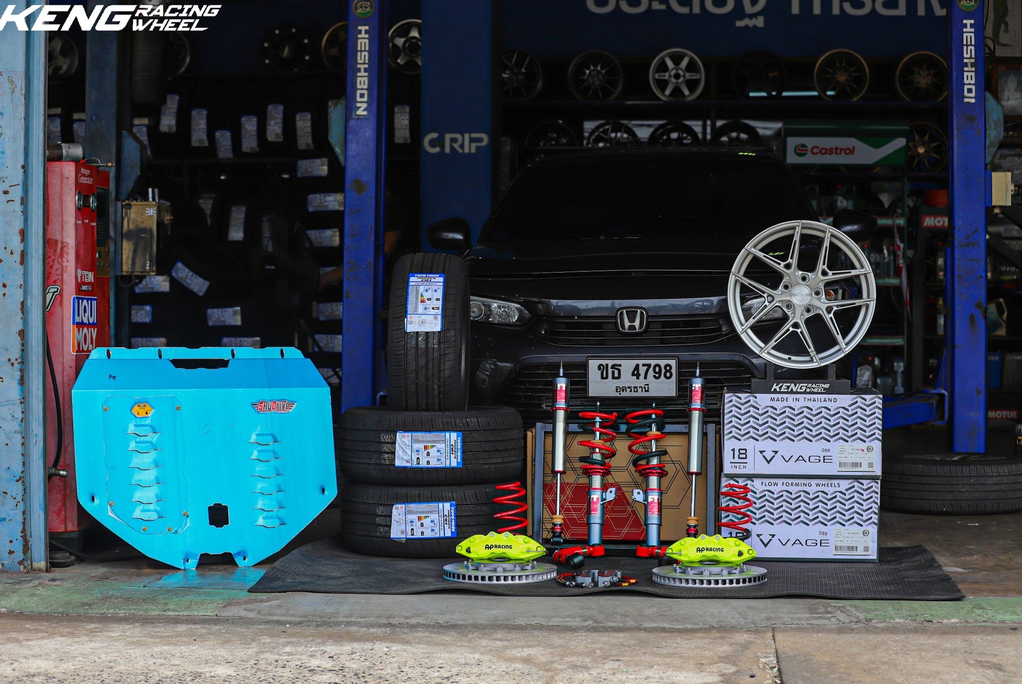 Vage Wheels - 🔥 Civic FE x VAGE VF013 🔥 🚗 เปลี่ยนล้อใหม่... | Facebook