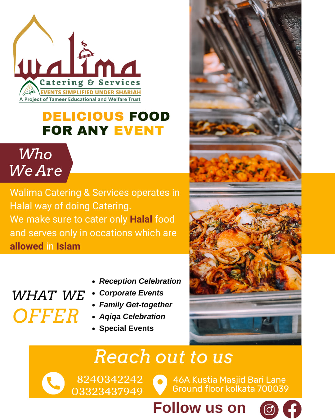 Walima Catering Service