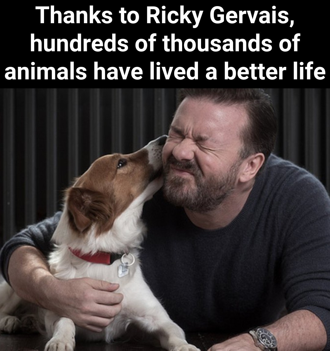 Ricky - Ricky Gervais is known for his comedy, but his heart has made ...