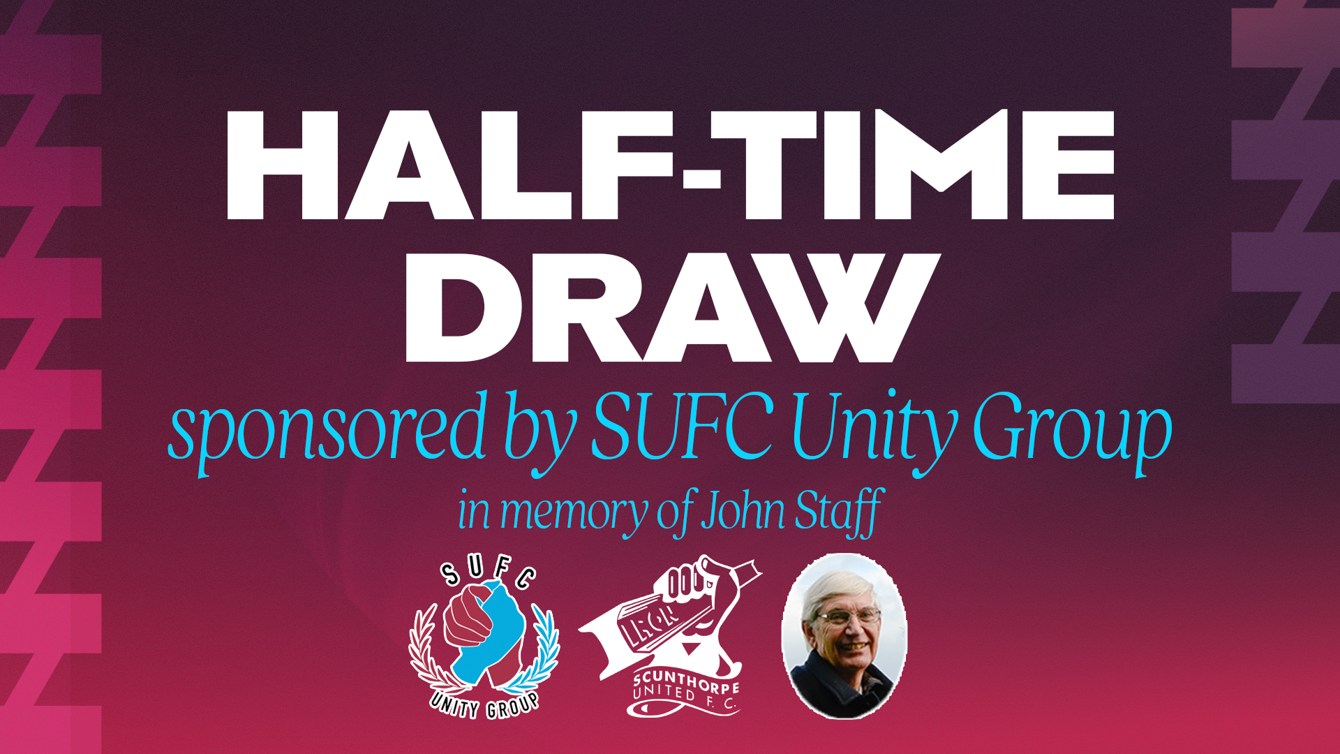 Scunthorpe - 🎫 𝐇𝐀𝐋𝐅 𝐓𝐈𝐌𝐄 𝐃𝐑𝐀𝐖 𝐒𝐏𝐎𝐍𝐒𝐎𝐑𝐄𝐃 𝐁𝐘 𝐒𝐔𝐅𝐂 𝐔𝐍𝐈𝐓𝐘 𝐆𝐑𝐎𝐔𝐏 ɪɴ ᴍᴇᴍᴏʀʏ ᴏ ...