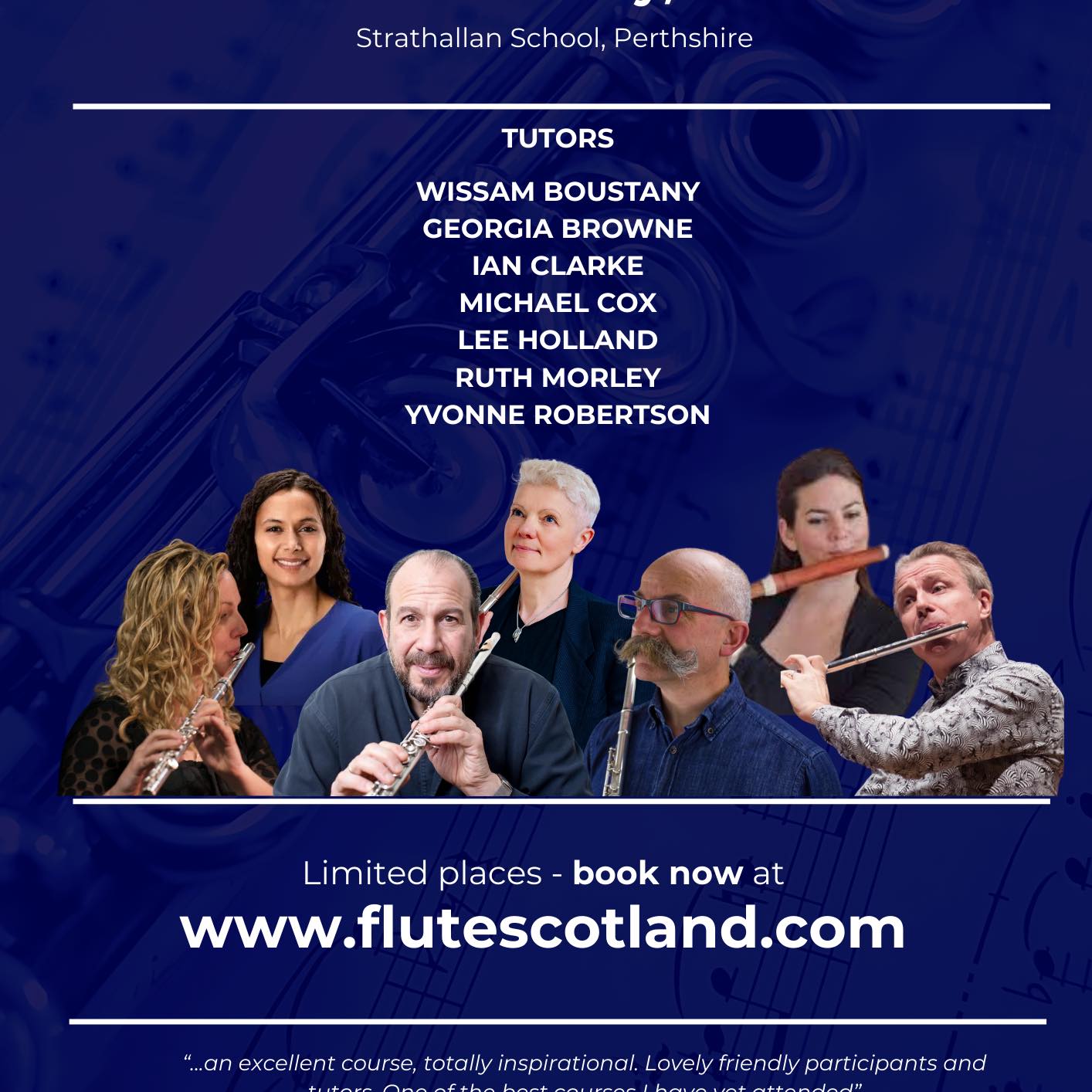 The Scottish International Flute Summer School | Perth