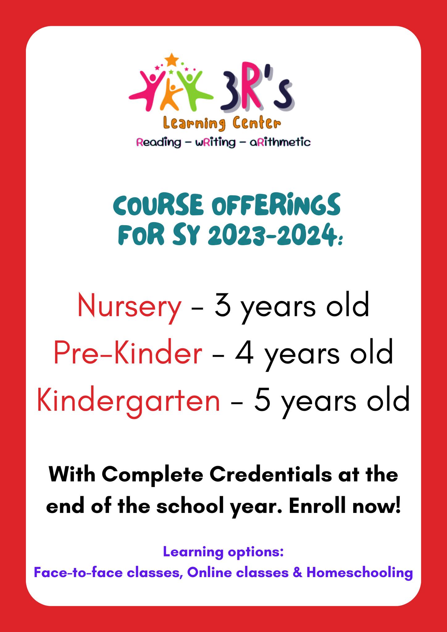 3R's Learning Center