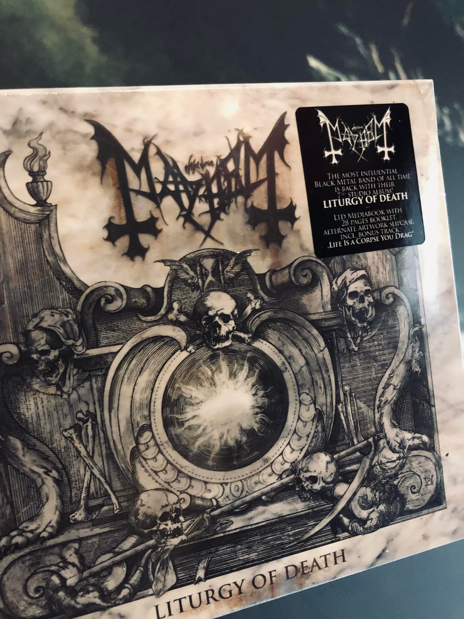 MAYHEM - Liturgy Of Death 2026 - Lp, CD, CD Box - Lp black - 129 