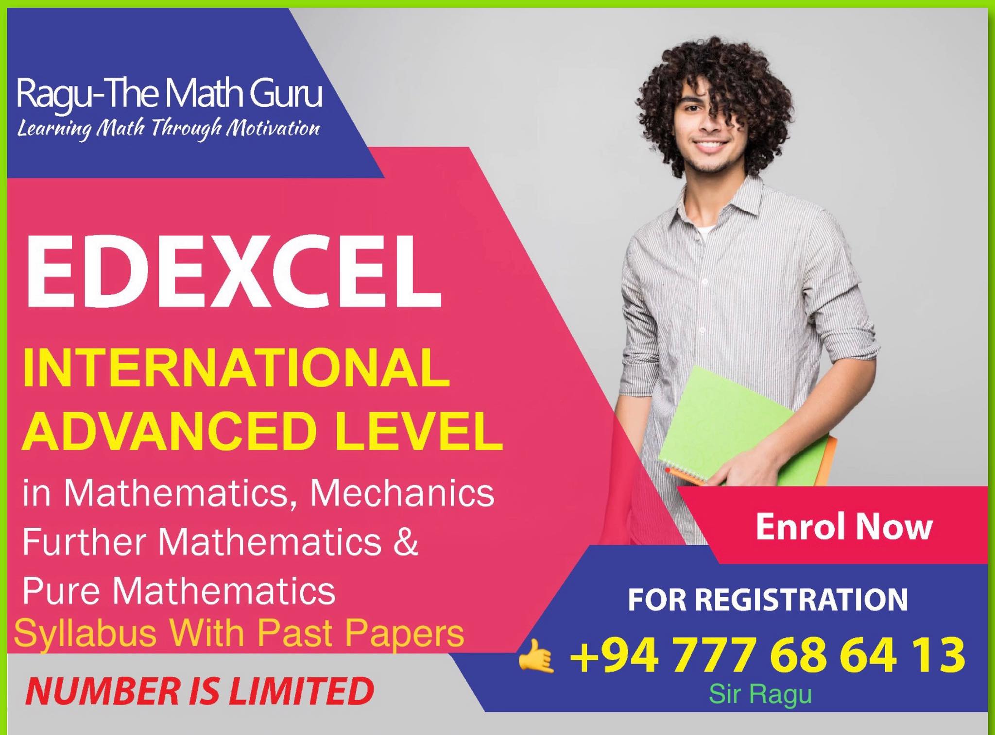 Ragu - The Math Guru | Colombo