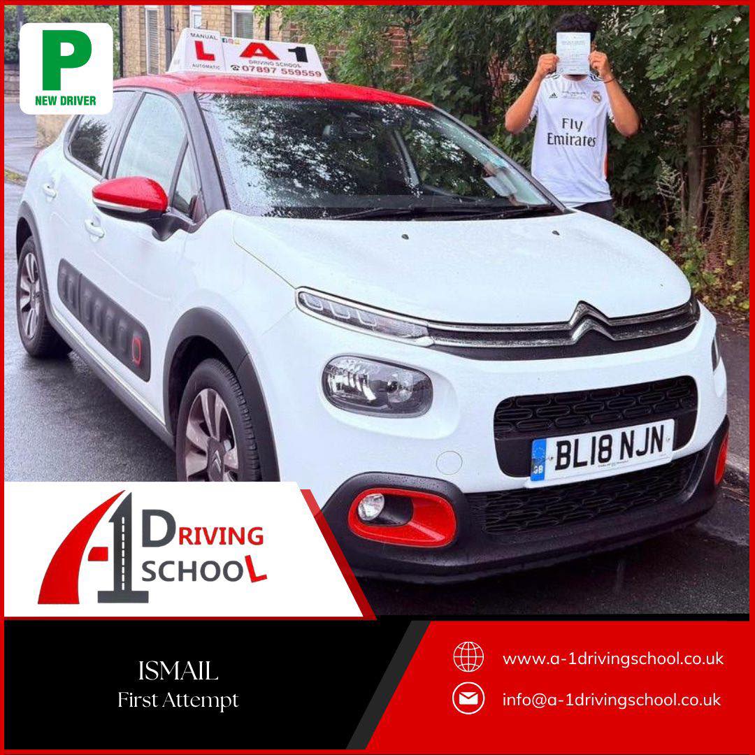 Driving - Congratulations to Ismail for passing his driving test. Drive ...
