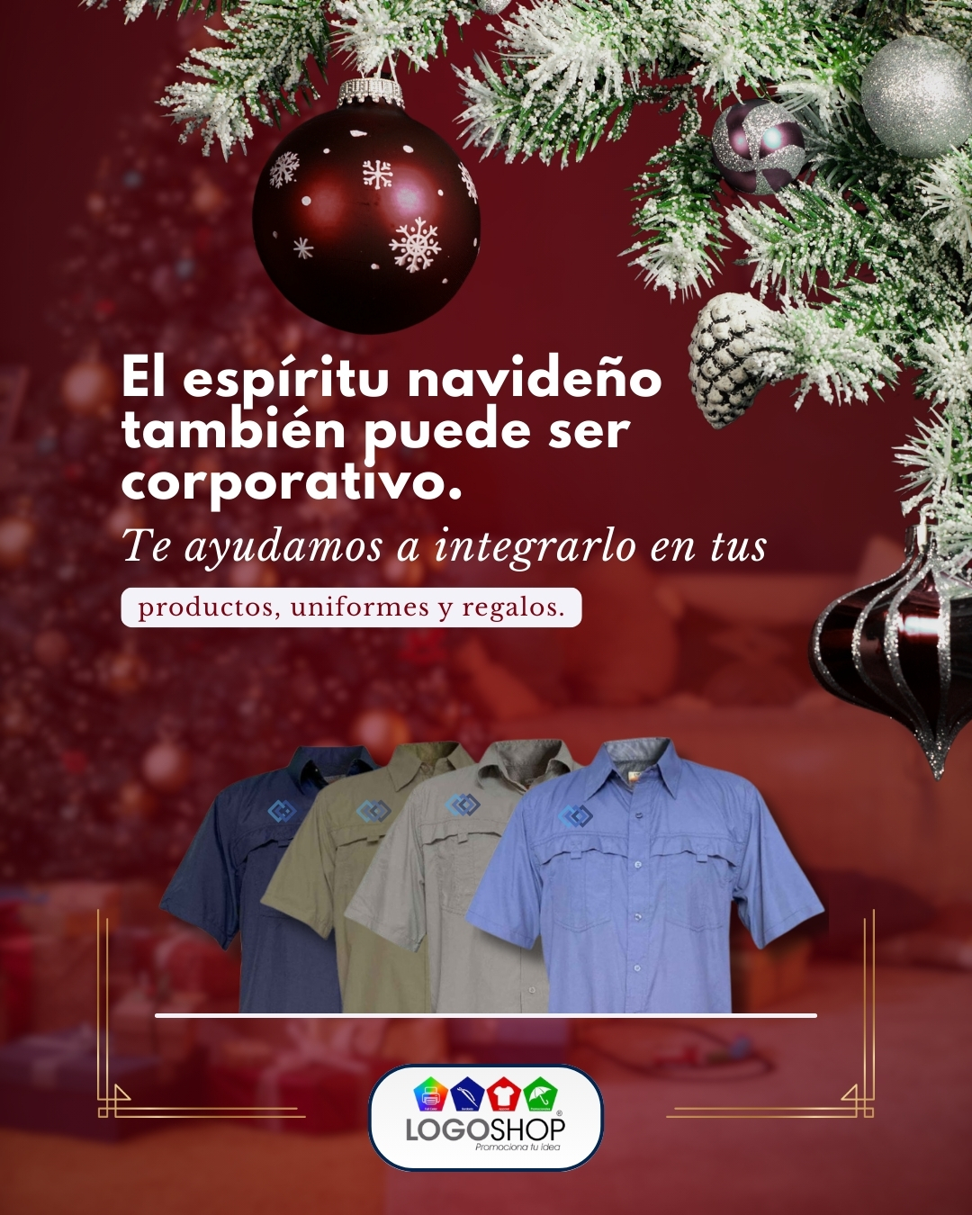 LogoShop - 🎄 El espíritu navideño también puede ser corporativo Esta ...