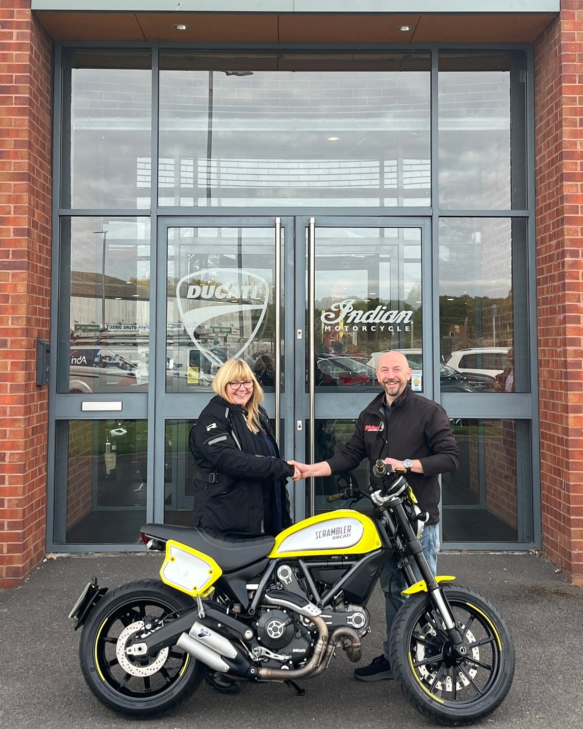 Riders - Handover Time! Huge congratulations to Maxine, who recently ...