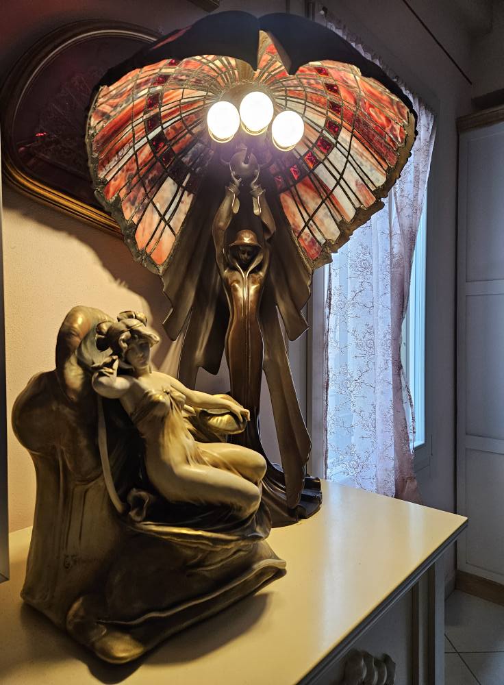 my reproduction of the Peter behrens lamp 