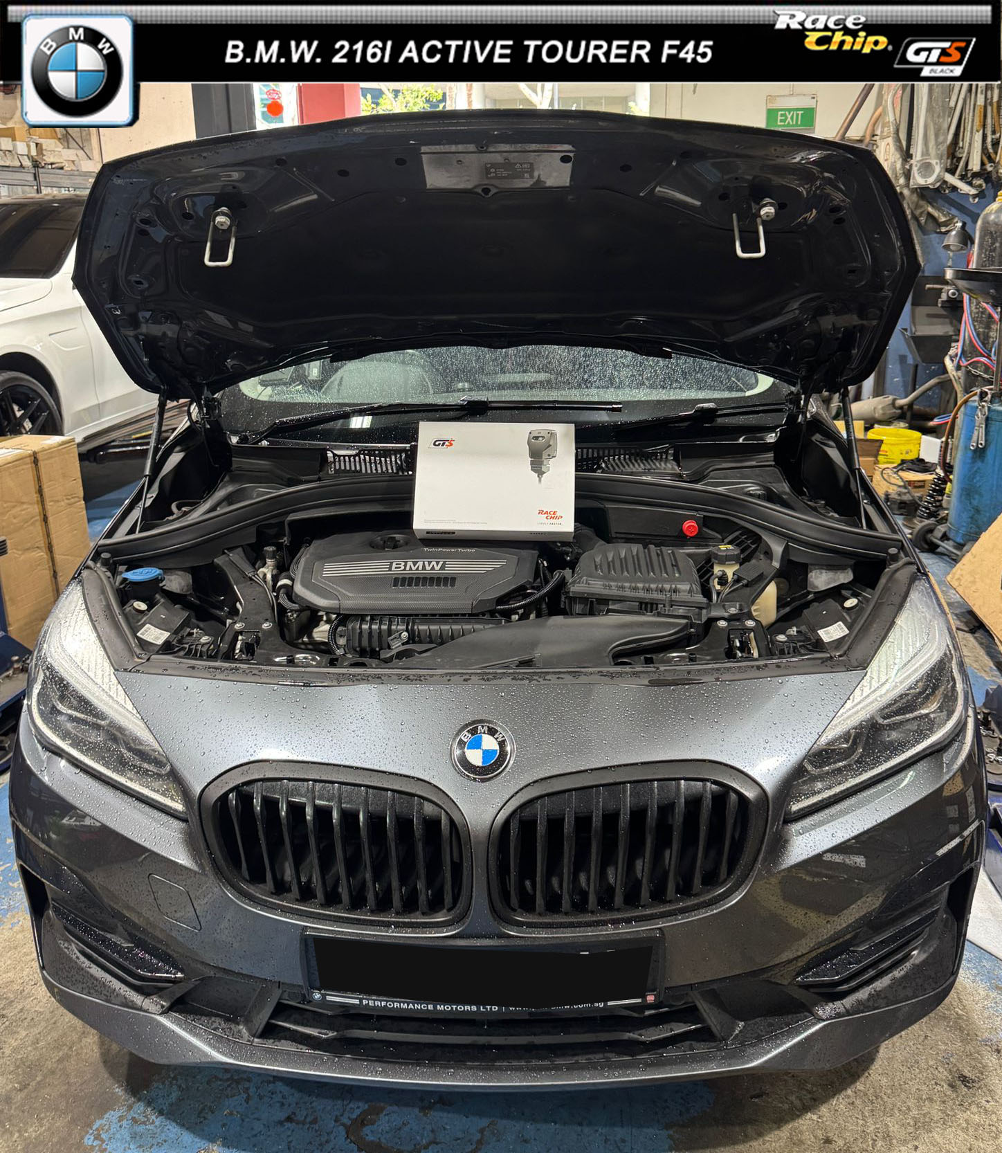 B.M.W. 216I ACTIVE TOURER F45 Upgraded engine performance with 