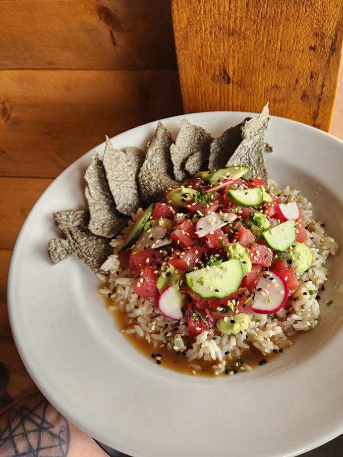 The 49th - Denver on Kipling Special - Ahi Tuna Poke! Ahi tuna tossed ...