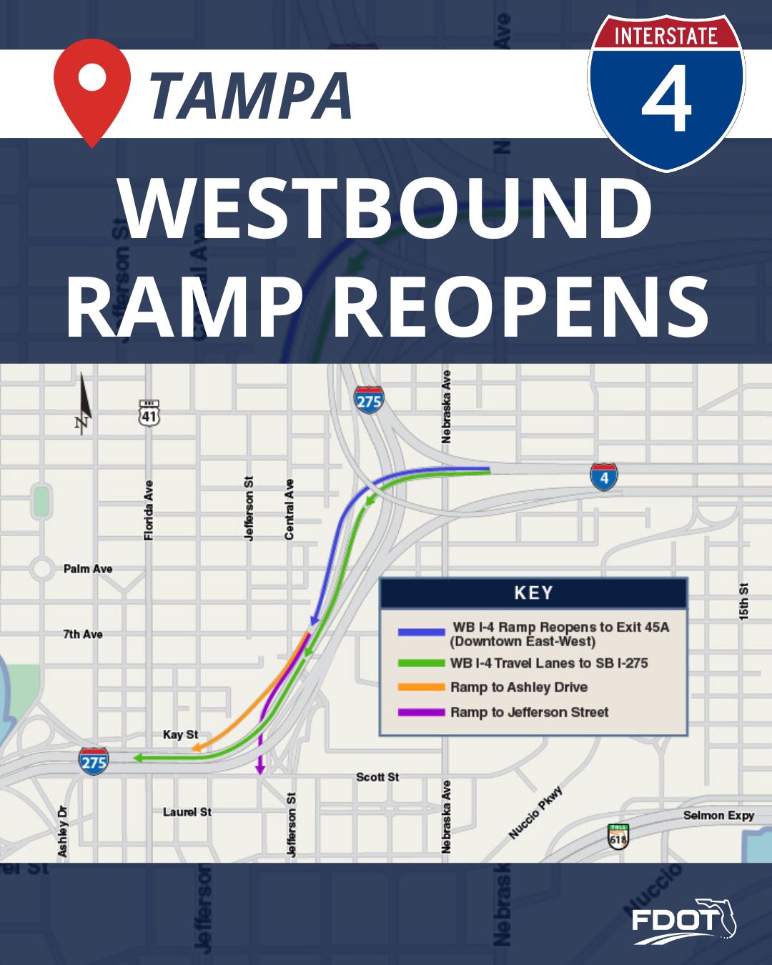 🚧 Westbound I-4 Ramp... - FDOT West Central - Tampa Area | Facebook