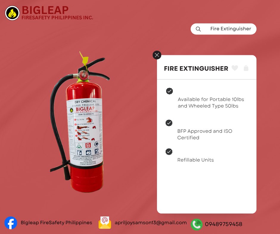 Bigleap - 🔥 Protect What Matters with Bigleap Fire Extinguishers! 🔥 ...