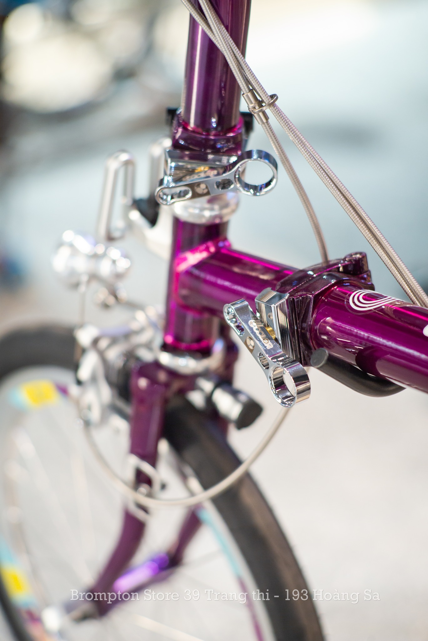 Colorplus - 【Brompton Seatpost Clamp】 ASIA GOLD / BWC-RED / GLOSSY RED ...