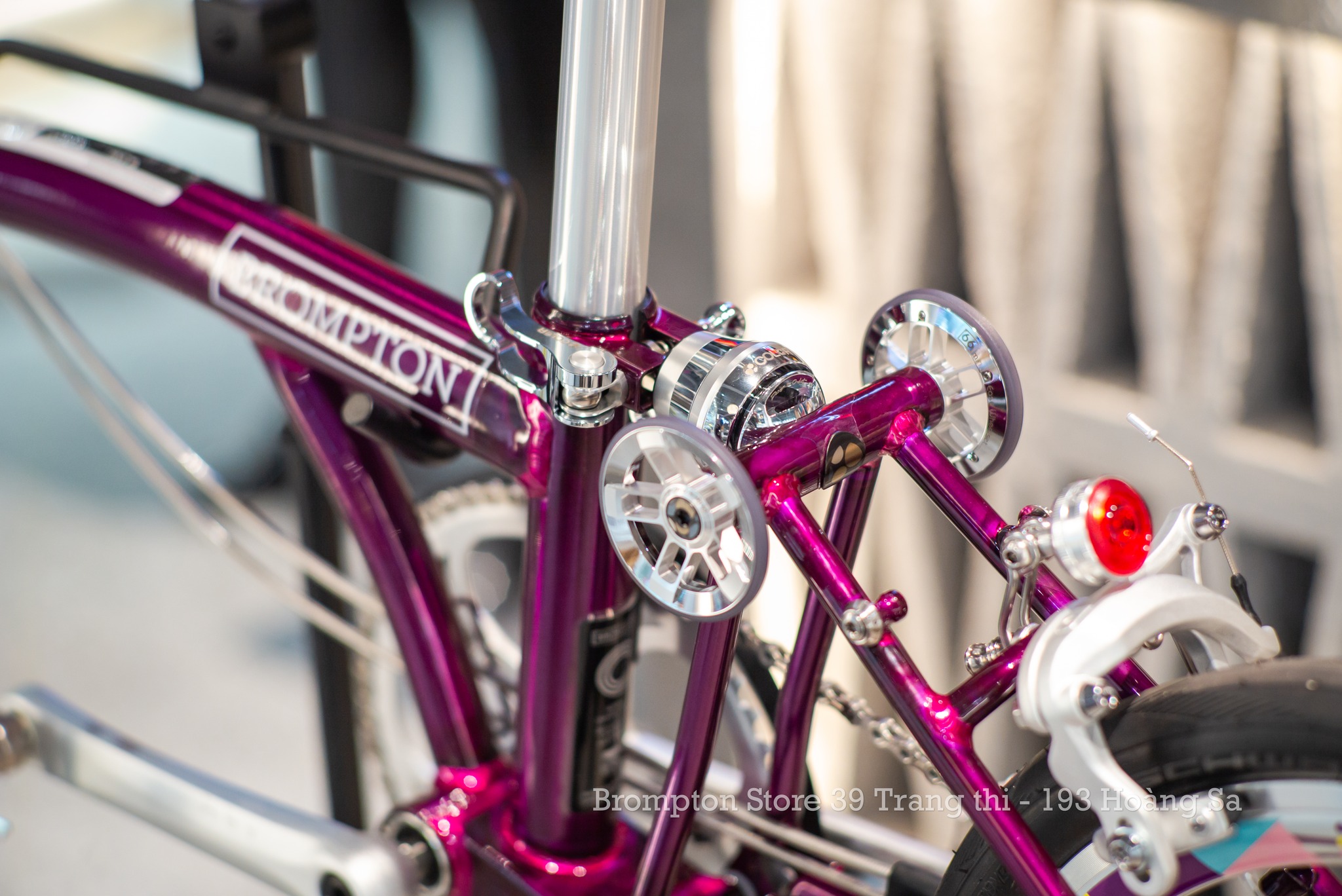 Colorplus - 【Brompton Seatpost Clamp】 ASIA GOLD / BWC-RED / GLOSSY RED ...