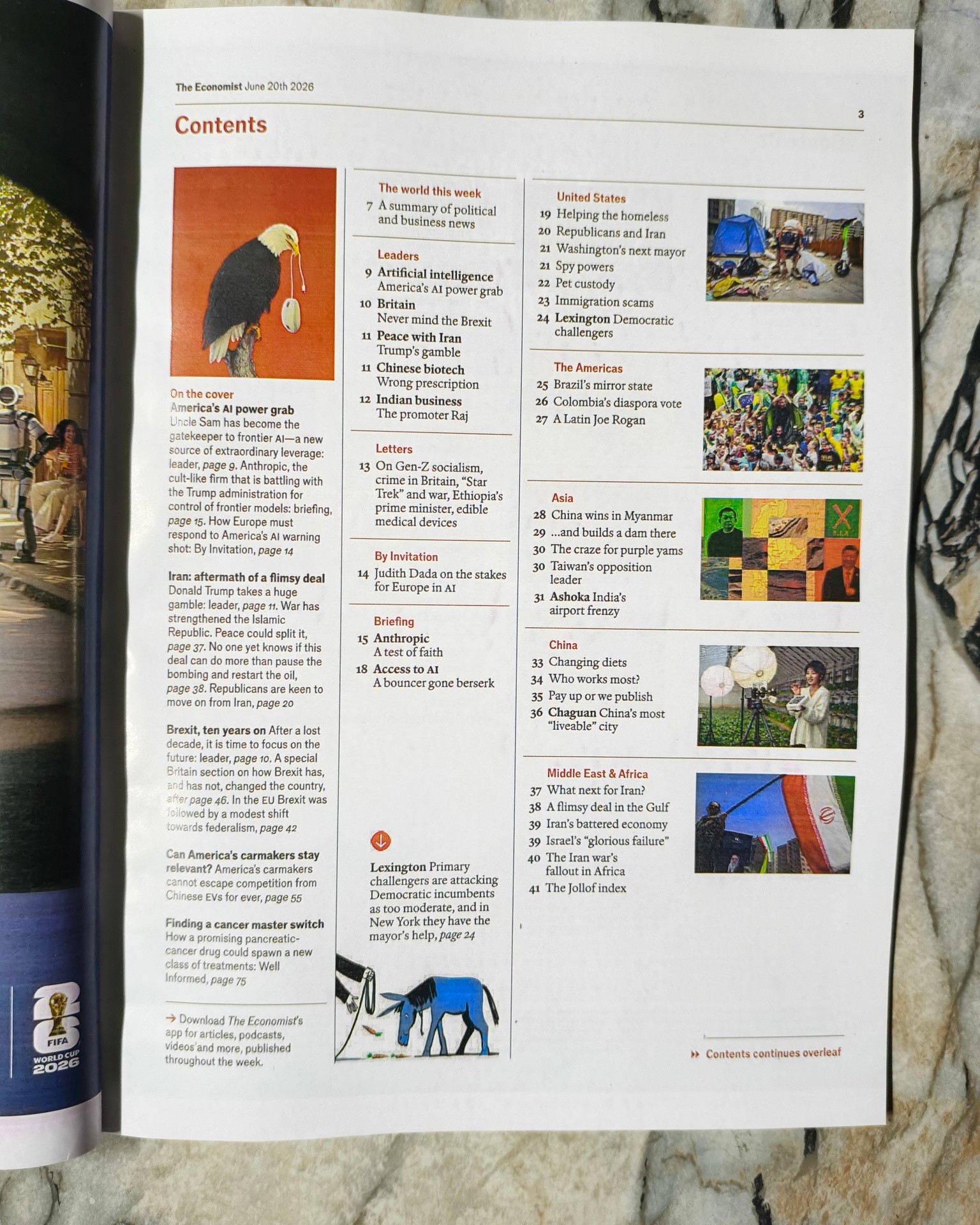 The Economist Magazine June 20th – June 26th 2026 Edition