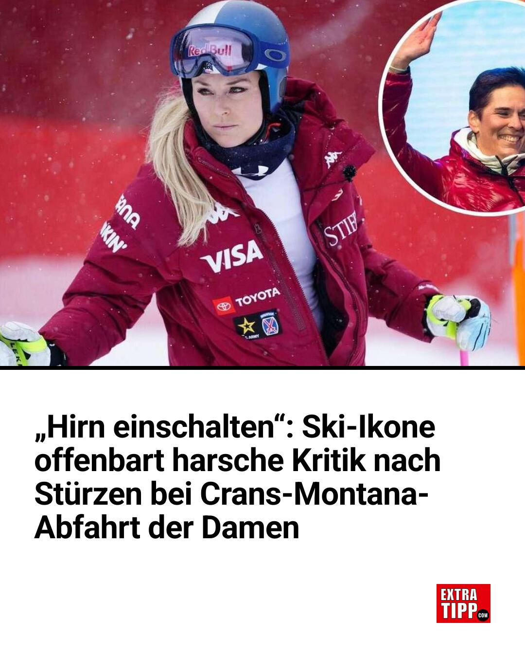 Extratipp - Die Damen-Abfahrt von Crans-Montana geriet zur... | Facebook
