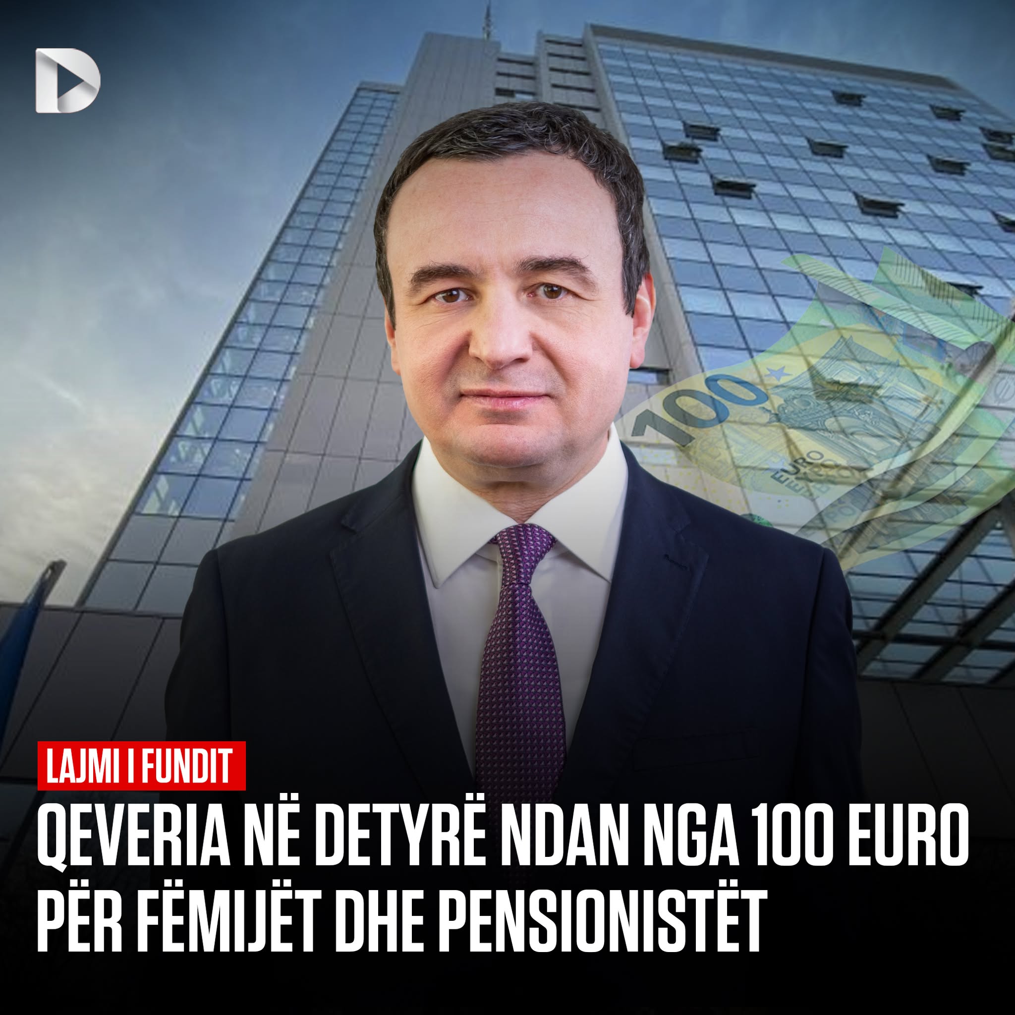 RTV Dukagjini - 🔴Qeveria në detyrë ndan nga 100 euro për... | Facebook