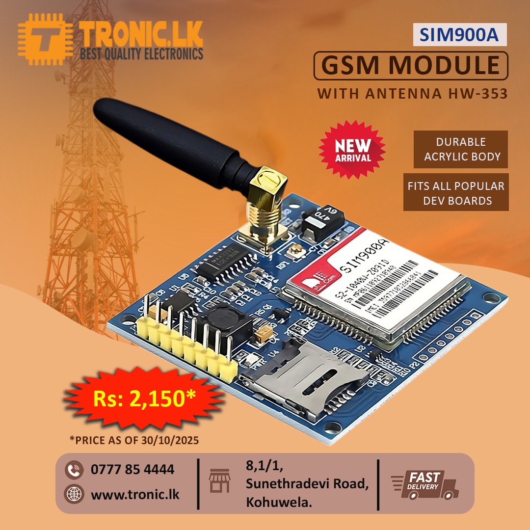TRONIC.LK - 🎉 Attention electronics enthusiasts &... | Facebook