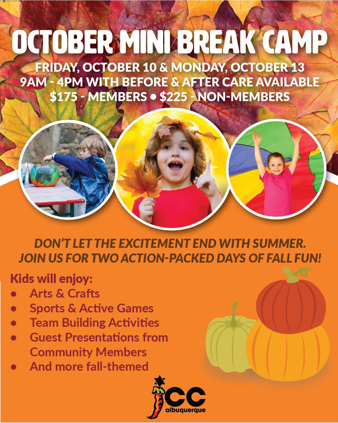 🍂 FALL into... - JCC of Greater Albuquerque www.jccabq.org | Facebook
