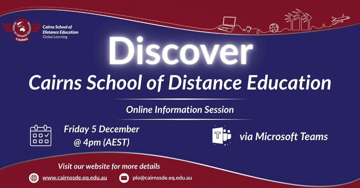 Cairns School of Distance Education | Cairns QLD