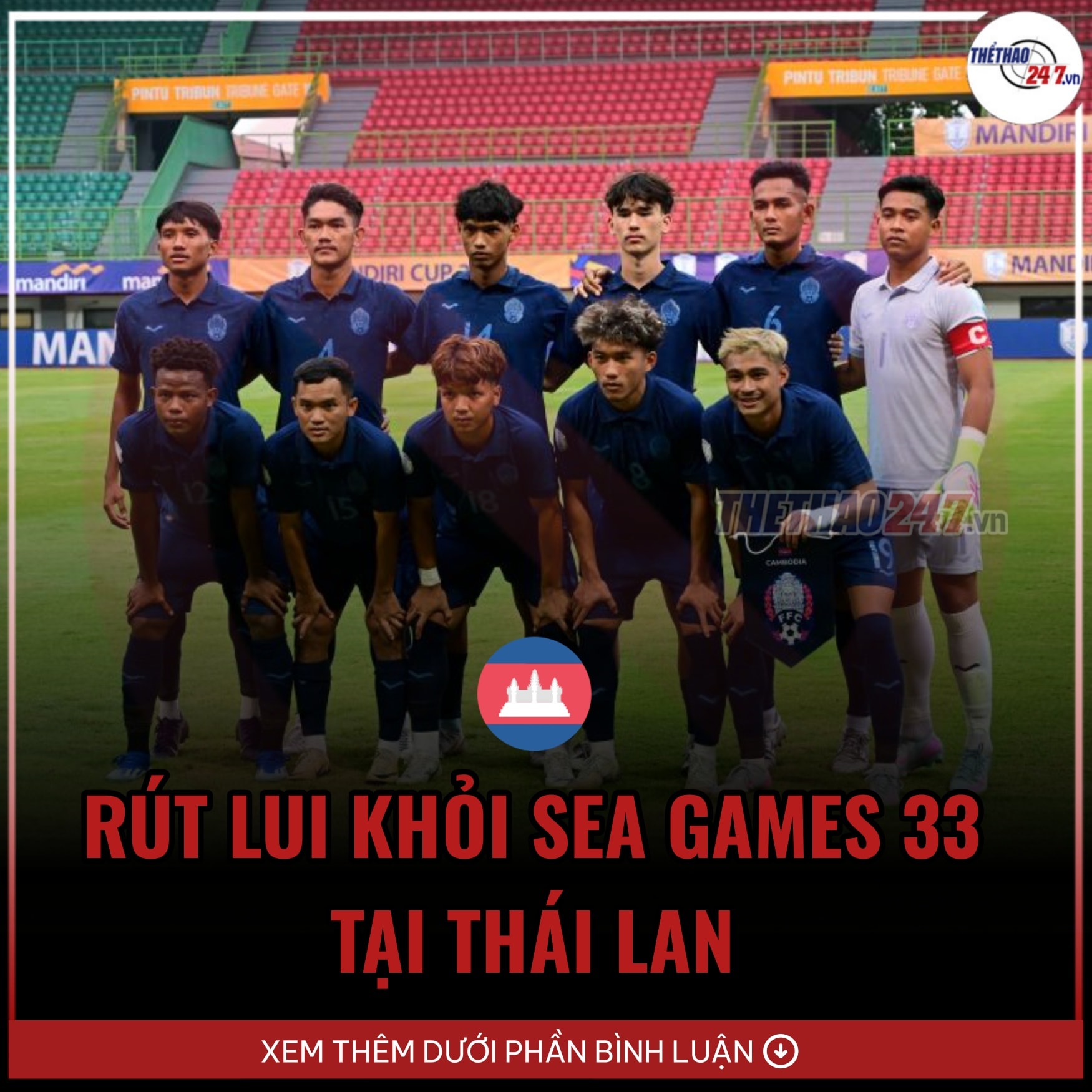 Thethao247.vn - CHÍNH THỨC ‼ Ủy ban Olympic Campuchia... | Facebook
