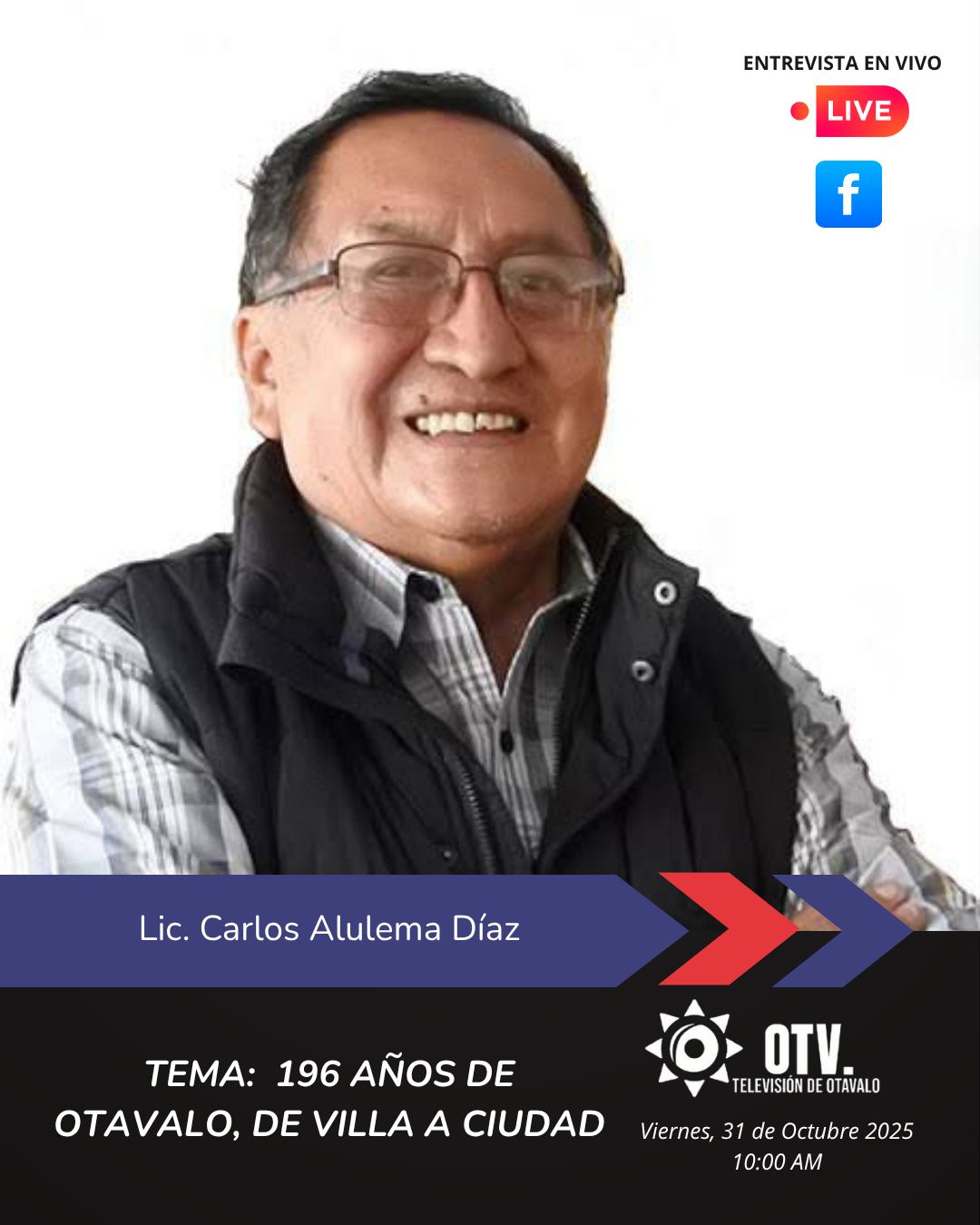 Mañana, a las 10h00 AM por OTV... - OTV Televisión de Otavalo | Facebook