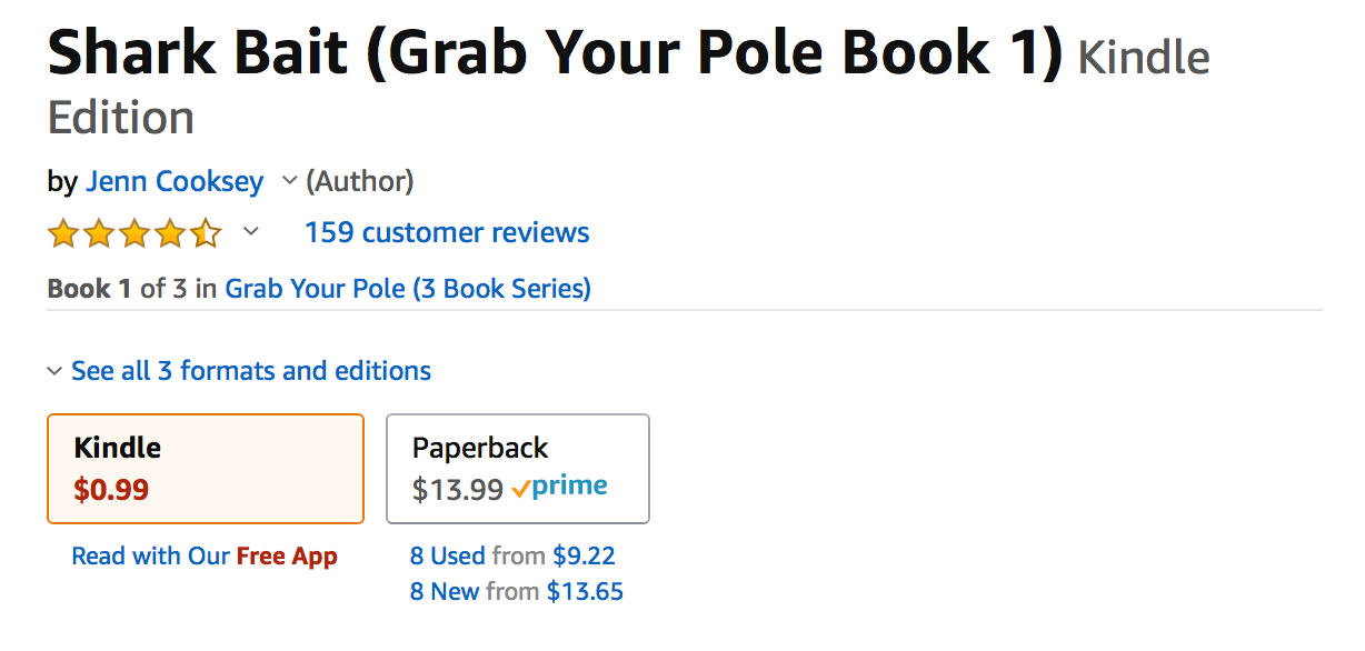 Check it out all you bargain... - Jenn Cooksey, Author
