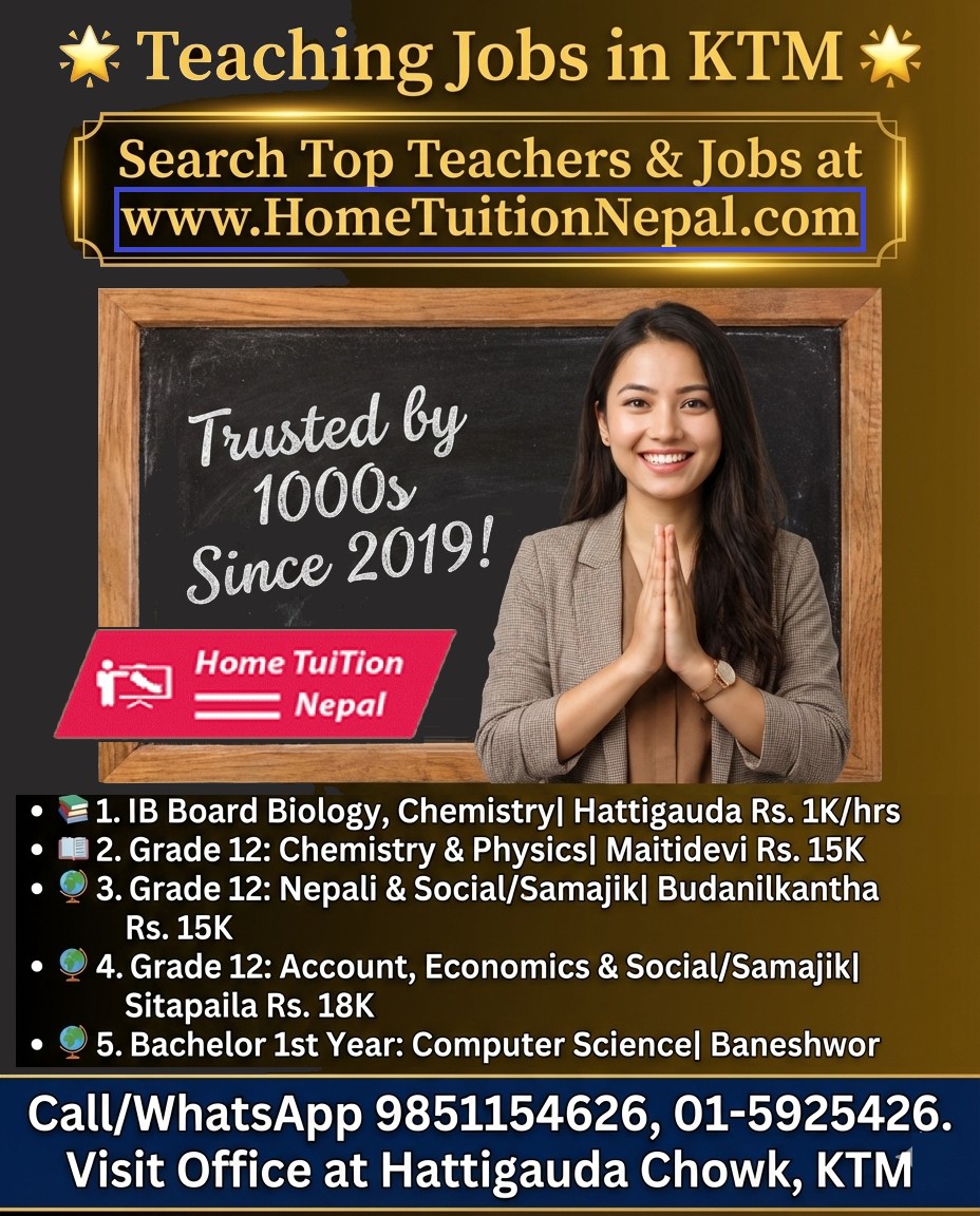 Teacher - Home Tutor Wanted for Grade 2 All Subjects in Budanilkantha ...