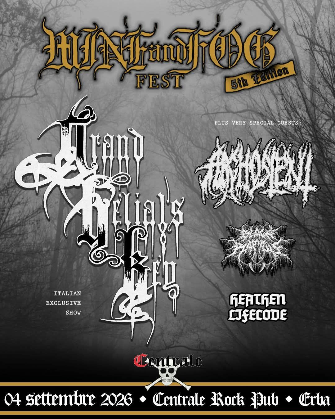 American band Grand Belial's Key returns to Italy for a headlining