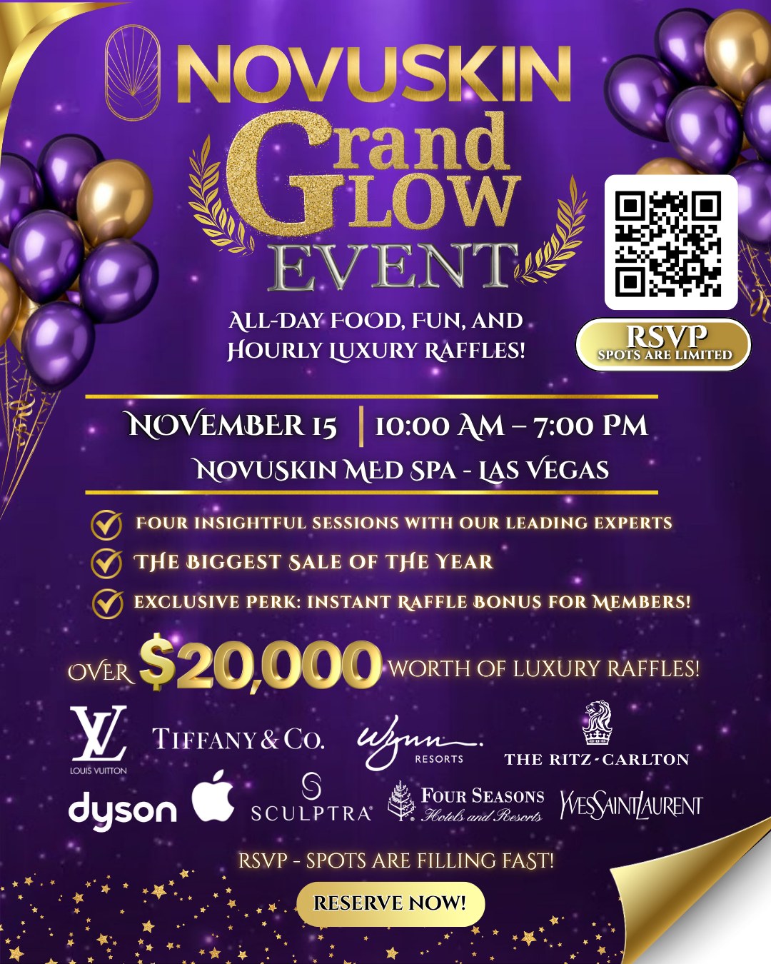 💜 NOVUSKIN GRAND GLOW: A CELEBRATION OF... - Novuskin Med Spa | Facebook