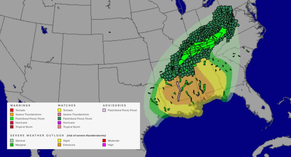 weatherTAP.com - The National Weather Service has issued an enhanced ...