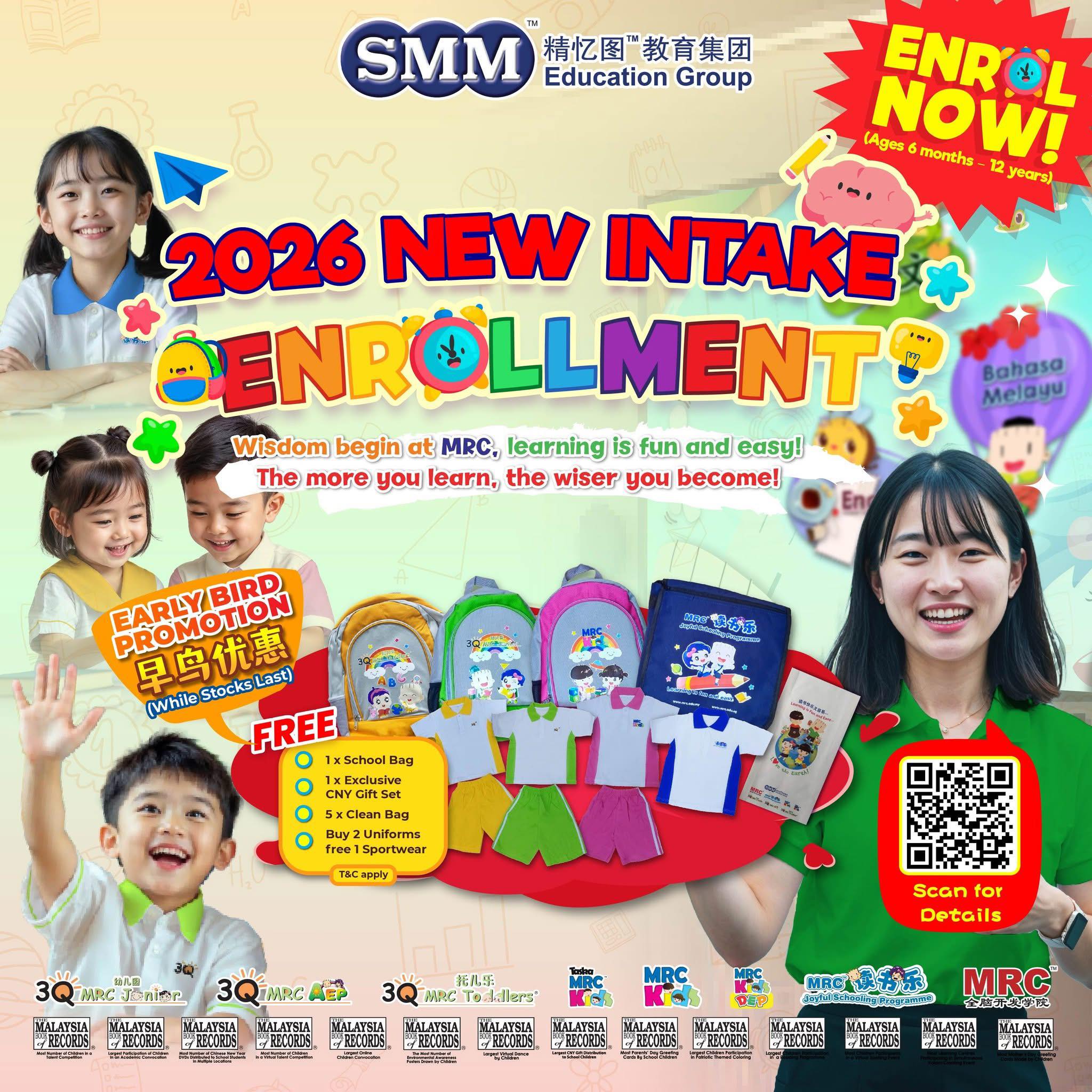 3Q - MRC New Intake Enrollment 2026 — Early Bird Promotion is Here! 🎒 🚀 ...