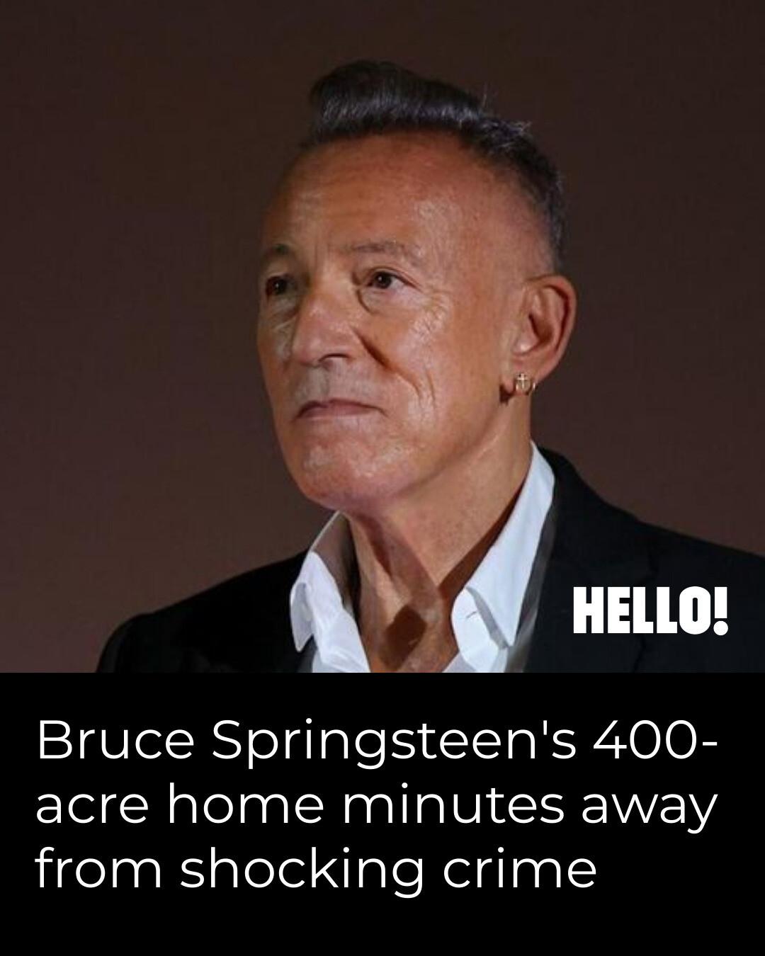 HELLO! - Bruce Springsteen calls Colts Neck, New Jersey home – but his ...