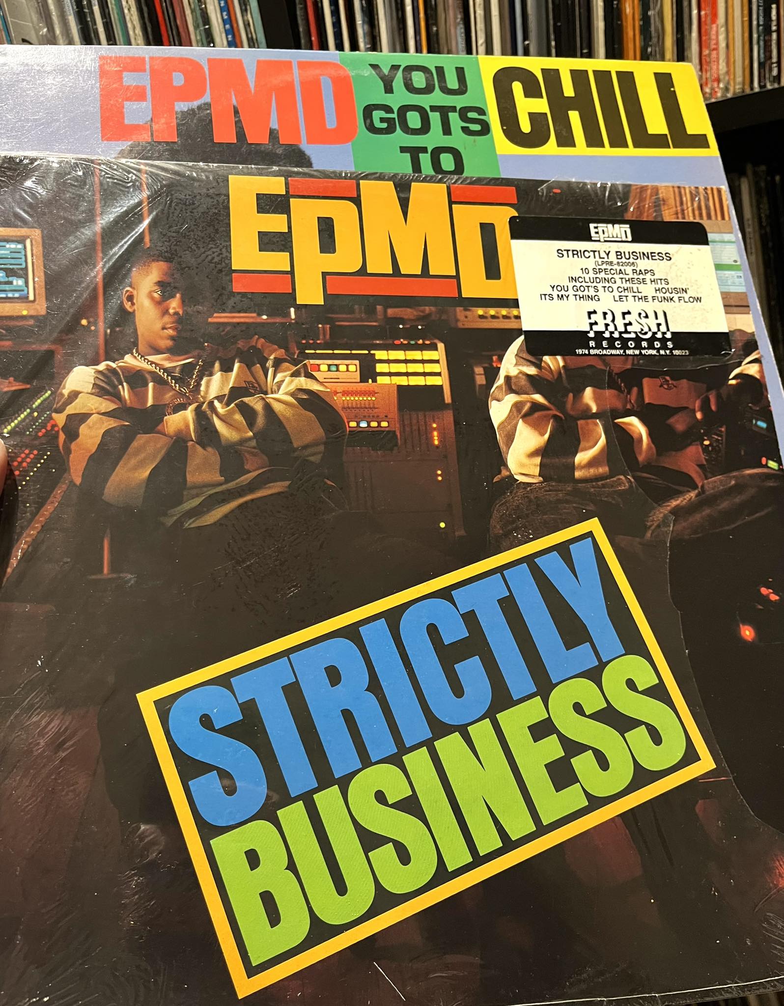 EPMD's classic track You're a Customer from Strictly Business