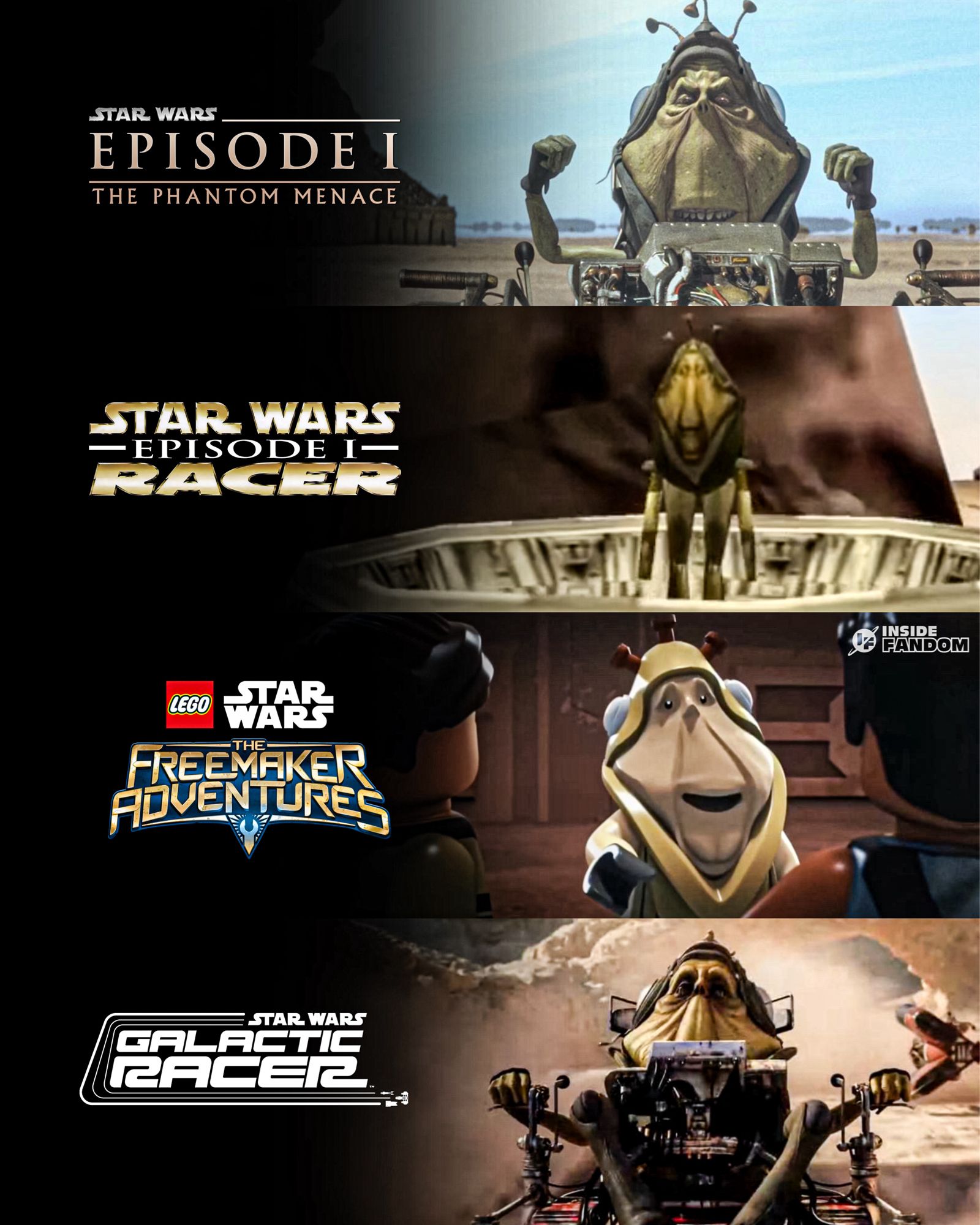 Ben Quadinaros across the Star Wars projects! The GOAT!