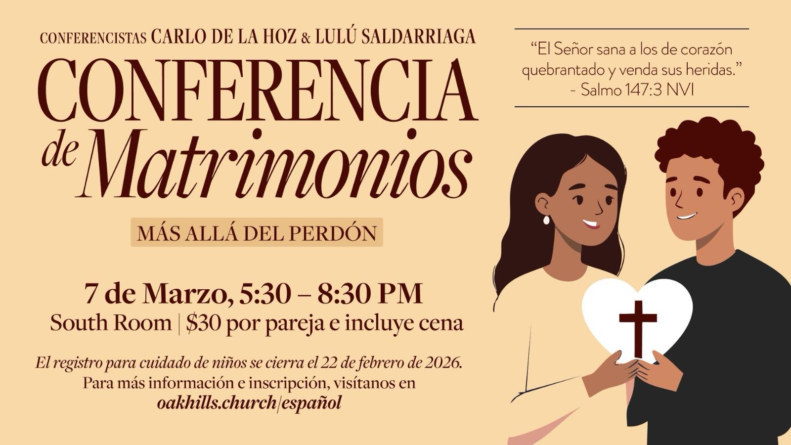 Oak - Conferencia para Matrimonios Te invitamos a una noche especial ...