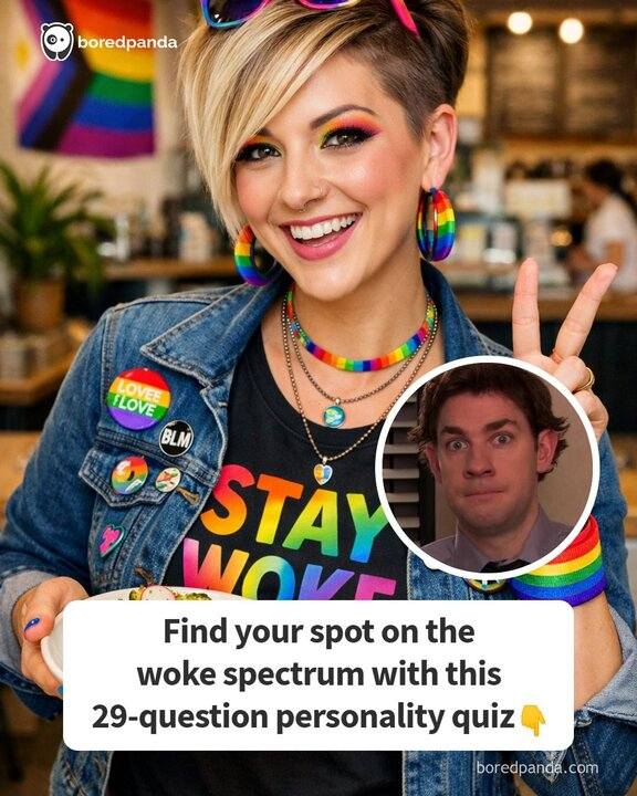 Bored Panda Art - Find your spot on the woke spectrum with... | Facebook