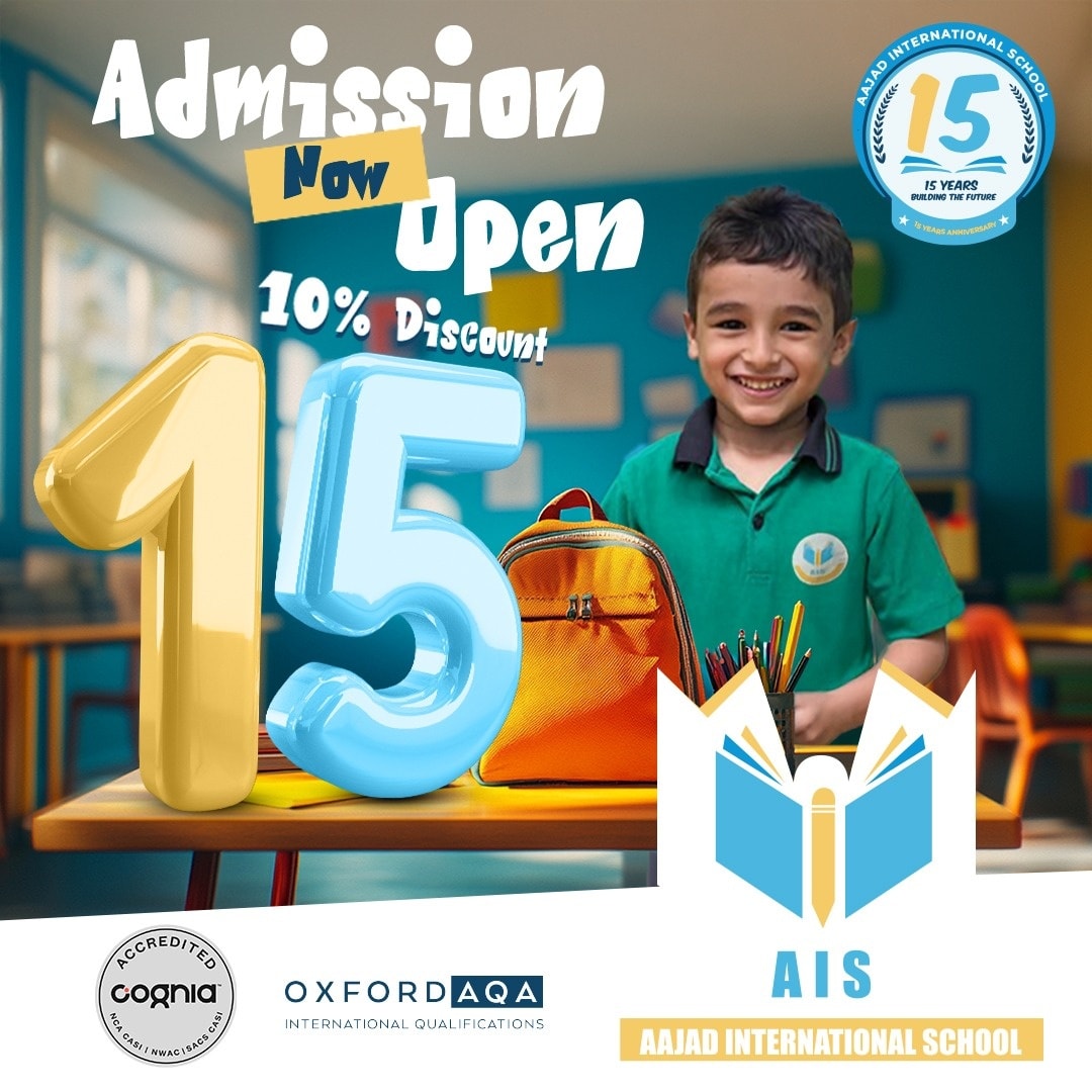 AAJAD - Celebrating 15 Years of Empowering Students! Admission is now ...