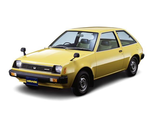 レア ７0'S 三菱 ミラージュ ミツビシ キー M149 (クローバー) 旧車 三菱自動車 歴代の名車たち Vol.8】 三菱自動車独自の技術が織り込まれ
