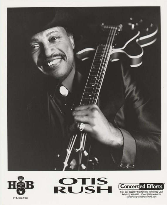 Otis Rush (photographed here performing at the Village Gate, New