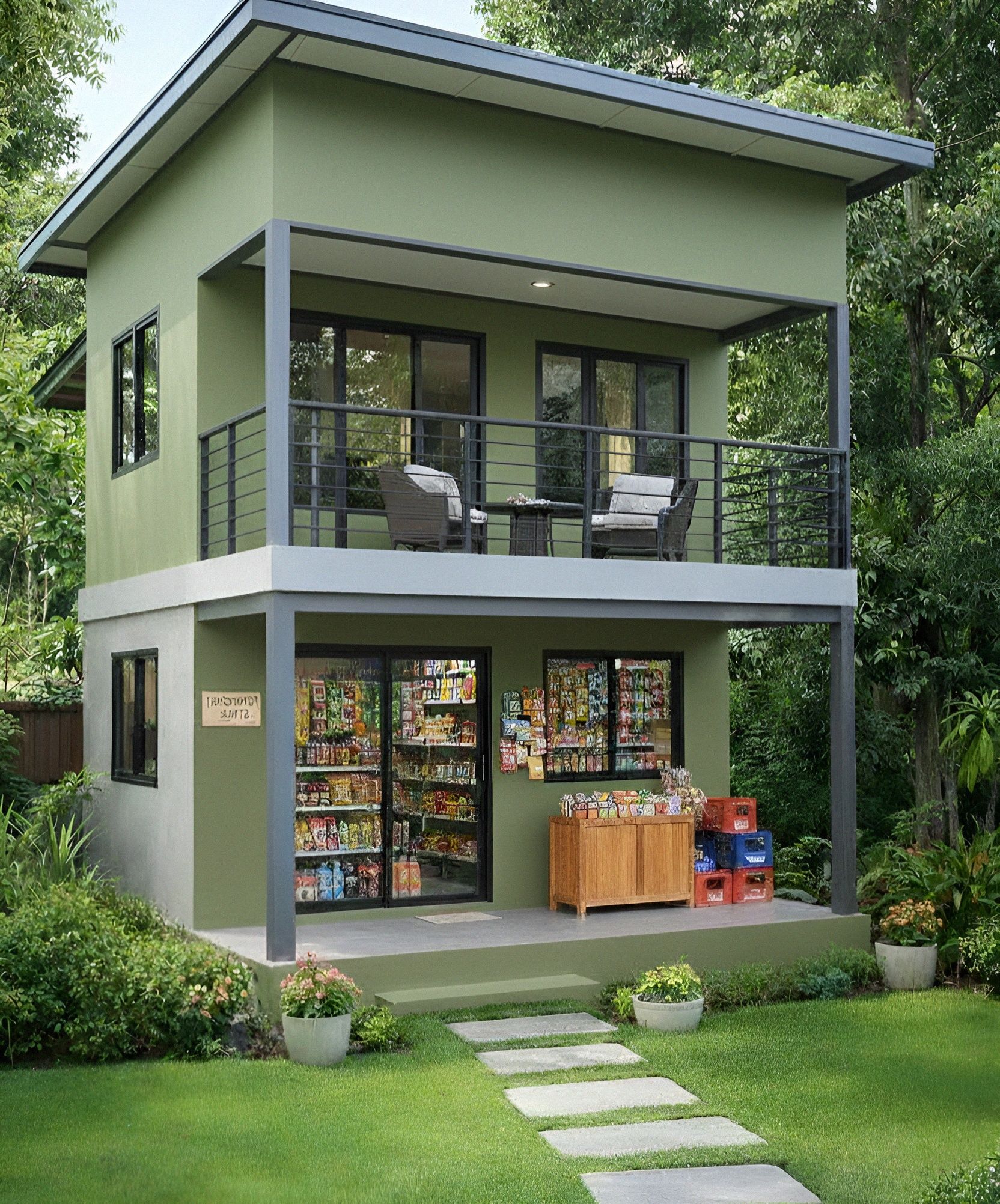 Simpleng - Beautiful 2 storey house with sarisari store. 🏡🌺 ️ | Facebook