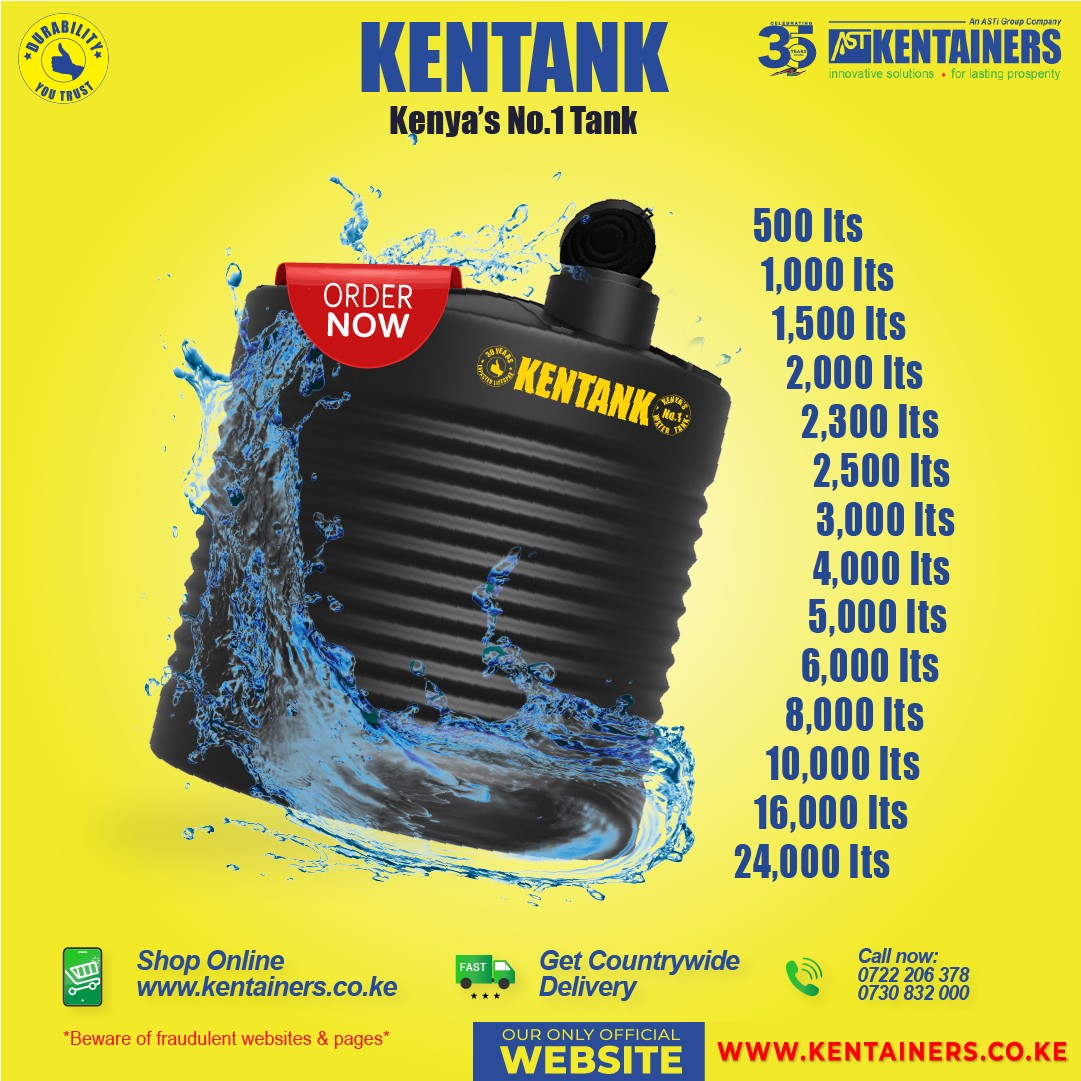 Kentainers - Kentank 💧 Our Kentank offers safe and reliable water ...