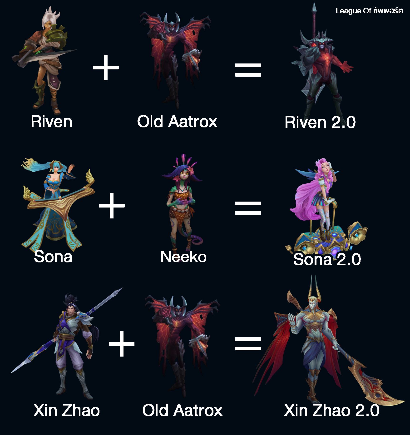 League - สกิลคล้ายๆกัน = | Facebook